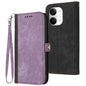 Side Buckle Double Fold Hand Strap Leather Phone Case, For Redmi A7 Pro 171mm / Poco C85x 5G, For Redmi Turbo 5 Max / Poco X8 Pro Max, For Redmi Turbo 5 5G / Poco X8 Pro 5G, For Redmi Note 15 4G / 5G 164mm / Poco M8 5G