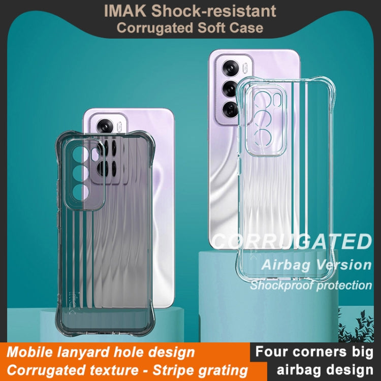 IMAK Corrugated Texture Airbag TPU Phone Case