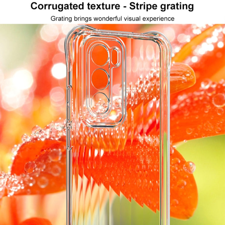 IMAK Corrugated Texture Airbag TPU Phone Case