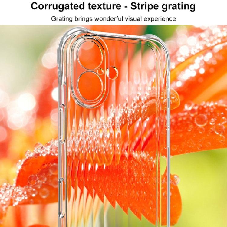 IMAK Corrugated Texture Airbag TPU Phone Case