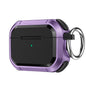 Armor TPU + PC Earbuds Box Protective Case with Metal Buckle, For AirPods Pro / Pro 2, For AirPods 3