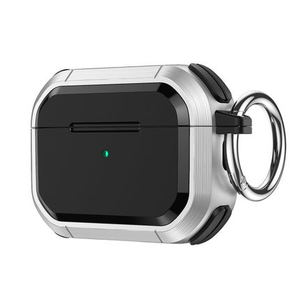 Armor TPU + PC Earbuds Box Protective Case with Metal Buckle, For AirPods Pro / Pro 2, For AirPods 3
