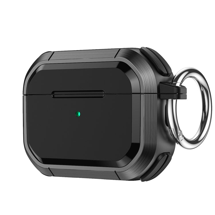 Armor TPU + PC Earbuds Box Protective Case with Metal Buckle, For AirPods Pro / Pro 2, For AirPods 3
