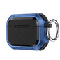Armor TPU + PC Earbuds Box Protective Case with Metal Buckle, For AirPods Pro / Pro 2, For AirPods 3