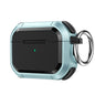 Armor TPU + PC Earbuds Box Protective Case with Metal Buckle, For AirPods Pro / Pro 2, For AirPods 3