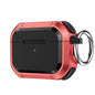 Armor TPU + PC Earbuds Box Protective Case with Metal Buckle, For AirPods Pro / Pro 2, For AirPods 3