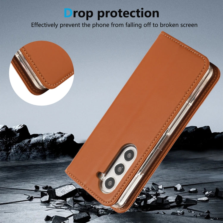 ABEEL RFID Magnetic Flip Leather Phone Case