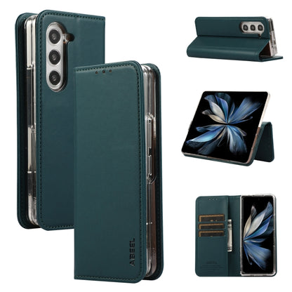 ABEEL RFID Magnetic Flip Leather Phone Case, For Samsung Galaxy Z Fold6, For Samsung Galaxy Z Fold5