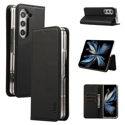 ABEEL RFID Magnetic Flip Leather Phone Case, For Samsung Galaxy Z Fold6, For Samsung Galaxy Z Fold5