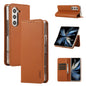 ABEEL RFID Magnetic Flip Leather Phone Case, For Samsung Galaxy Z Fold6, For Samsung Galaxy Z Fold5