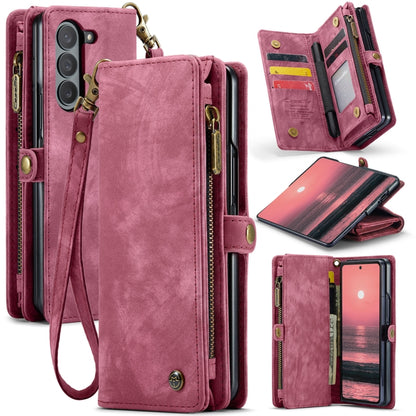 CaseMe 008 Multifunctional Zipper Wallet Leather Phone Case with Lanyard