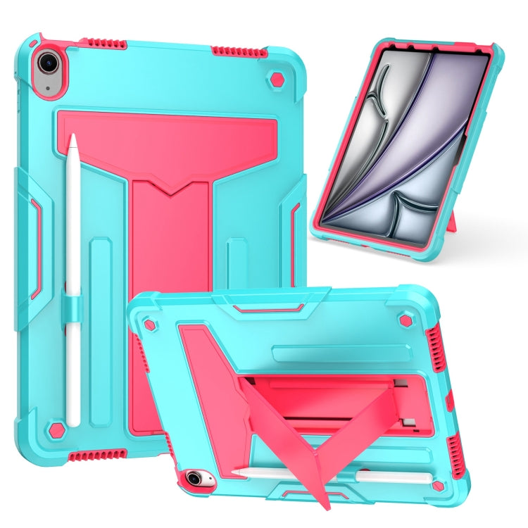 T Holder Robot Silicone Hybrid PC Tablet Case