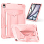 T Holder Robot Silicone Hybrid PC Tablet Case, For iPad Air 11 2026 / 2025 /  2024, For iPad Pro 11 2025 / 2024
