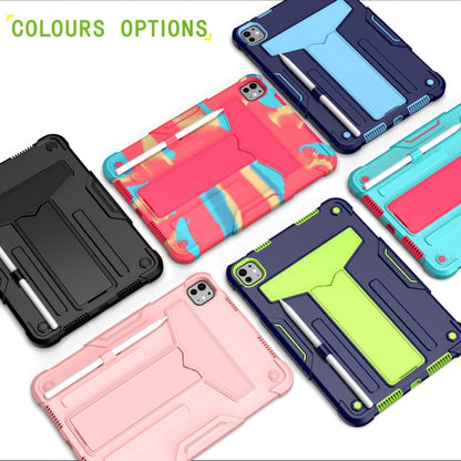 T Holder Robot Silicone Hybrid PC Tablet Case