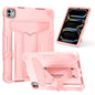 T Holder Robot Silicone Hybrid PC Tablet Case, For iPad Air 11 2026 / 2025 /  2024, For iPad Pro 11 2025 / 2024