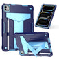 T Holder Robot Silicone Hybrid PC Tablet Case, For iPad Air 11 2026 / 2025 /  2024, For iPad Pro 11 2025 / 2024