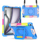 Handle Grip Holder Silicone Hybrid PC Tablet Case with Strap