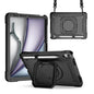Handle Grip Holder Silicone Hybrid PC Tablet Case with Strap