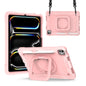 Handle Grip Holder Silicone Hybrid PC Tablet Case with Strap