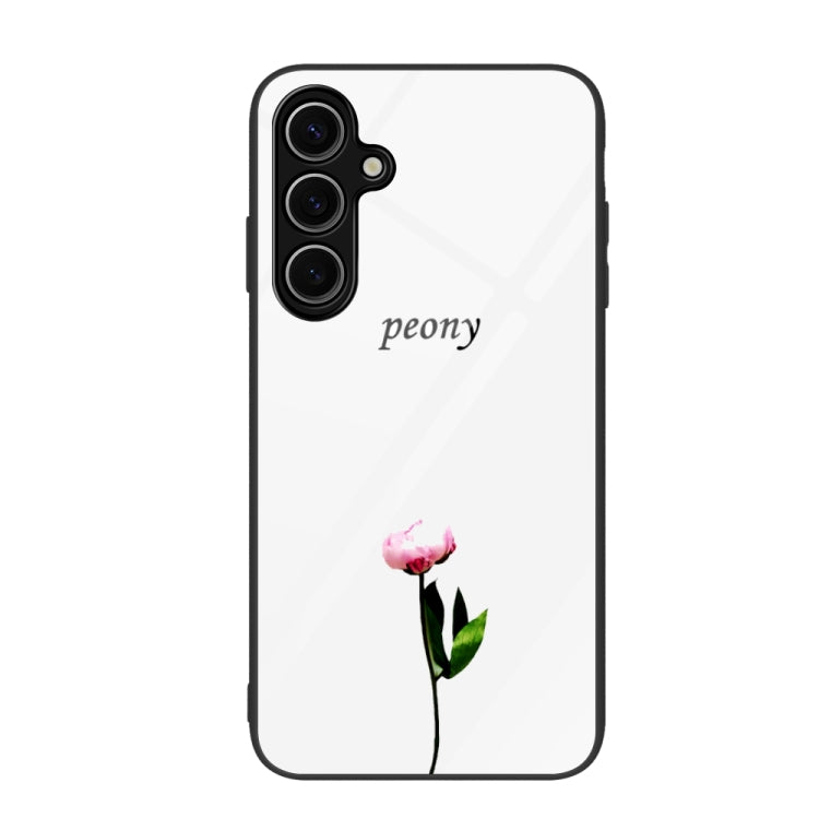 Colorful Painted Glass Phone Case, For Samsung Galaxy S24 FE 5G