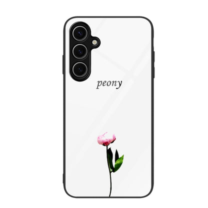 Colorful Painted Glass Phone Case, For Samsung Galaxy S24 FE 5G