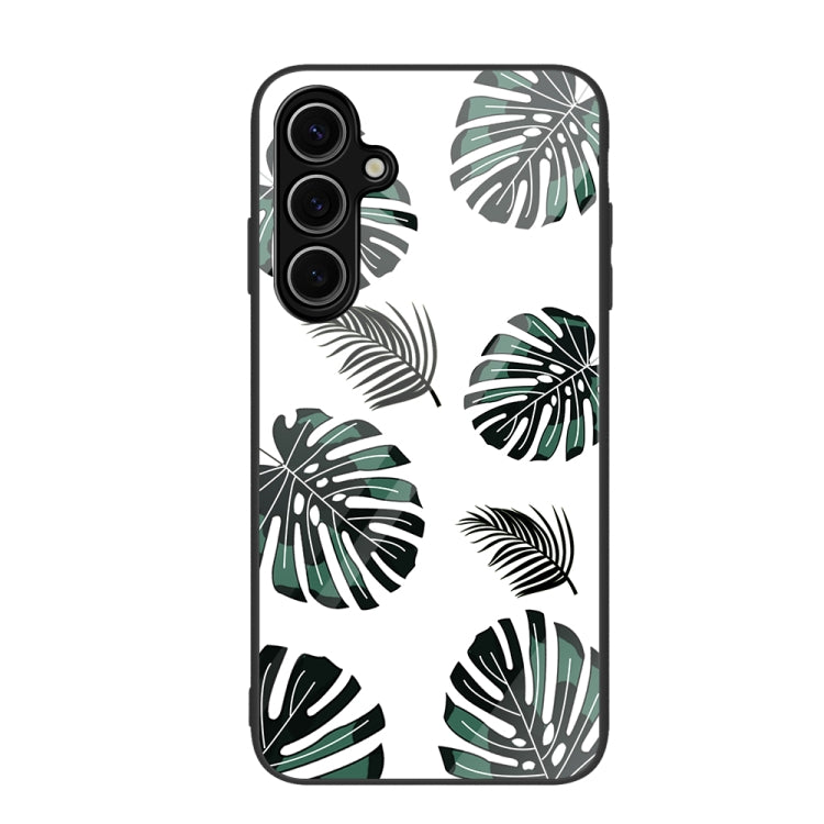 Colorful Painted Glass Phone Case, For Samsung Galaxy S24 FE 5G
