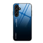 Gradient Color Glass Phone Case, For Samsung Galaxy S24 FE 5G