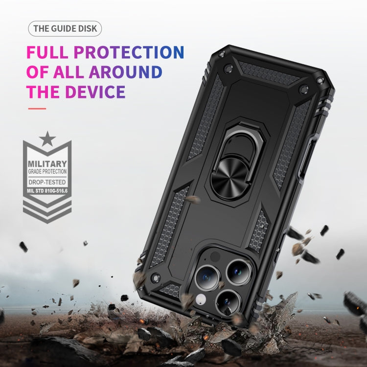 Shockproof TPU Hybrid PC Phone Case with Holder, For iPhone 16 Pro Max, For iPhone 16 Pro, For iPhone 16 Plus