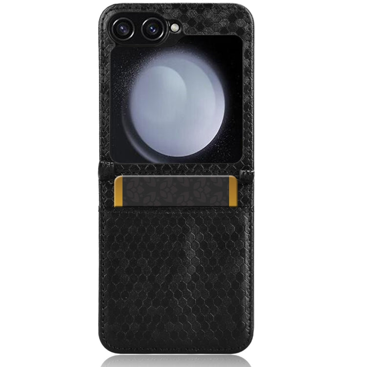 Honeycomb Dot Texture Leather Phone Case