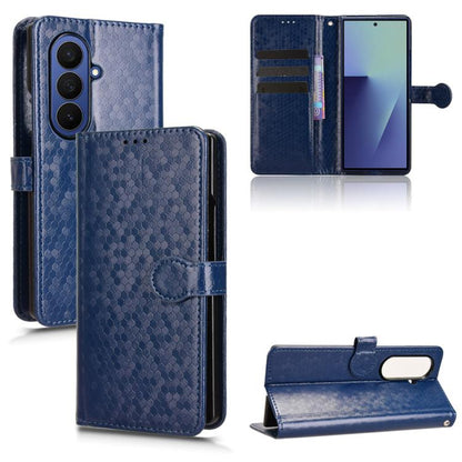 Honeycomb Dot Texture Leather Phone Case, For Samsung Galaxy Z Flip7 FE / Z Flip6 5G, For Samsung Galaxy Z Fold7 5G, For Samsung Galaxy Z Flip7 5G, For Samsung Galaxy Z Fold6 5G