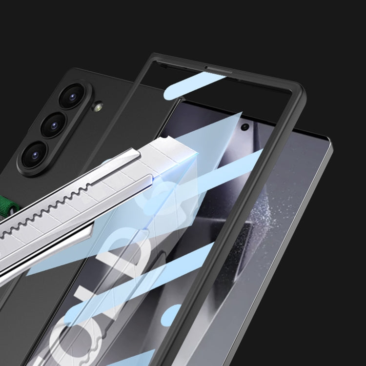 GKK Integrated Big Hole Side Wrist Strap Ring Phone Case, For Samsung Galaxy Z Fold6