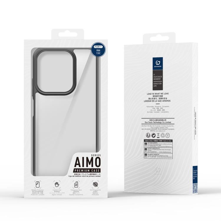 DUX DUCIS Aimo Series TPU + PC Frosted Feel Phone Case, For Redmi 15C 5G / 4G EU 173mm, For Redmi K80 Ultra, For Redmi K80 Pro / Xiaomi Poco F7 Ultra, For Redmi Turbo 4, For Redmi 14C 4G, For Redmi K70 Ultra
