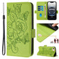 Embossed Rose RFID Anti-theft Leather Phone Case, For iPhone SE 2024, For iPhone 16 Pro Max, For iPhone 16 Pro, For iPhone 16 Plus