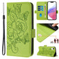 Embossed Rose RFID Anti-theft Leather Phone Case, For iPhone XR, For iPhone XS Max, For iPhone 8 Plus / 7 Plus