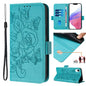 Embossed Rose RFID Anti-theft Leather Phone Case, For iPhone XR, For iPhone XS Max, For iPhone 8 Plus / 7 Plus