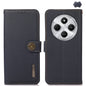 KHAZNEH Custer Texture RFID Genuine Leather Phone Case, For Redmi Turbo 4 Pro, For Redmi Turbo 4, For Redmi Note 14 5G, For Redmi Note 14 Pro 5G, For Redmi 14C 4G, For Redmi 13 4G