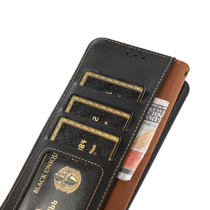 KHAZNEH Custer Texture RFID Genuine Leather Phone Case, For Redmi K90 Pro Max/Poco F8 Ultra, For Redmi K90/Poco F8 Pro, For Redmi Note 15 Pro+ 5G Global 163.3mm, For Redmi Note 15 Pro 5G Global 163.6mm, For Redmi Note 15 5G Global 164mm, For Redmi 13x�...