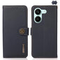 KHAZNEH Custer Texture RFID Genuine Leather Phone Case, For Redmi A7 Pro 171mm / Poco C85x 5G, For Redmi Turbo 5 Max / Poco X8 Pro Max, For Redmi Turbo 5 5G / Poco X8 Pro 5G, For Redmi Note 15 Pro+ 5G Global 163.3mm, For Redmi Note 15 5G Global 164mm  ...