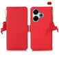 Side-Magnetic TJ Genuine Leather RFID Phone Case