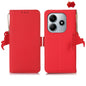 Side-Magnetic TJ Genuine Leather RFID Phone Case