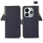 Side-Magnetic TJ Genuine Leather RFID Phone Case