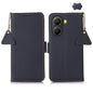 Side-Magnetic TJ Genuine Leather RFID Phone Case
