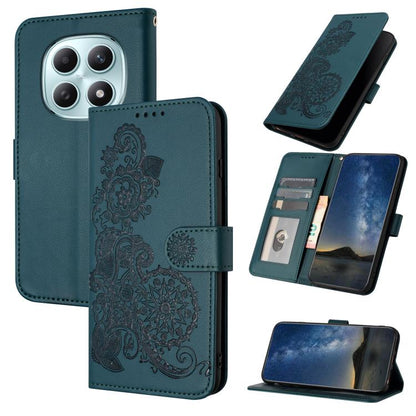 Datura Flower Embossed Flip Leather Phone Case, For Redmi Note 15 4G / 5G 164mm / Poco M8 5G, For Redmi K90 Pro Max / Poco F8 Ultra 5G, For Redmi K90 / Poco F8 Pro 5G