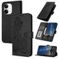 Datura Flower Embossed Flip Leather Phone Case, For Redmi A7 Pro 171mm / Poco C85x 5G, For Redmi Turbo 5 Max / Poco X8 Pro Max, For Redmi Turbo 5 5G / Poco X8 Pro 5G