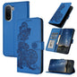 Datura Flower Embossed Flip Leather Phone Case, For Redmi A7 Pro 171mm / Poco C85x 5G, For Redmi Turbo 5 Max / Poco X8 Pro Max, For Redmi Turbo 5 5G / Poco X8 Pro 5G