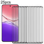 25pcs Full Glue 9H HD 3D Curved Edge Tempered Glass Film, For OPPO Reno15 Pro 5G Global, For OPPO Reno15 5G Global, For OPPO A5 Pro 5G, For OPPO Reno13 Pro 5G Global, For OPPO Reno12 Pro Global, For OPPO Reno12 Global, For OPPO A3 Pro 5G               ...