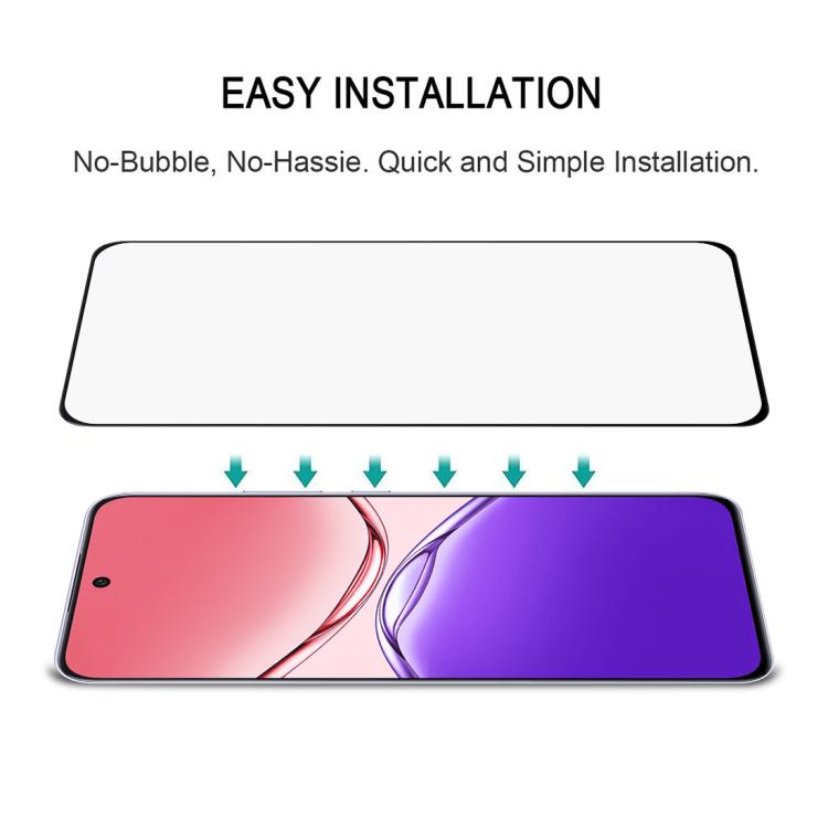 25pcs Full Glue 9H HD 3D Curved Edge Tempered Glass Film