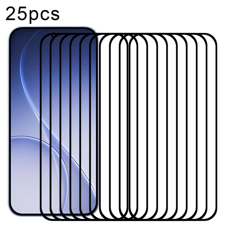25pcs Full Glue 9H HD 3D Curved Edge Tempered Glass Film, For OPPO Reno15 Pro 5G Global, For OPPO Reno15 5G Global, For OPPO A5 Pro 5G, For OPPO Reno13 Pro 5G Global, For OPPO Reno12 Pro Global, For OPPO Reno12 Global, For OPPO A3 Pro 5G               ...