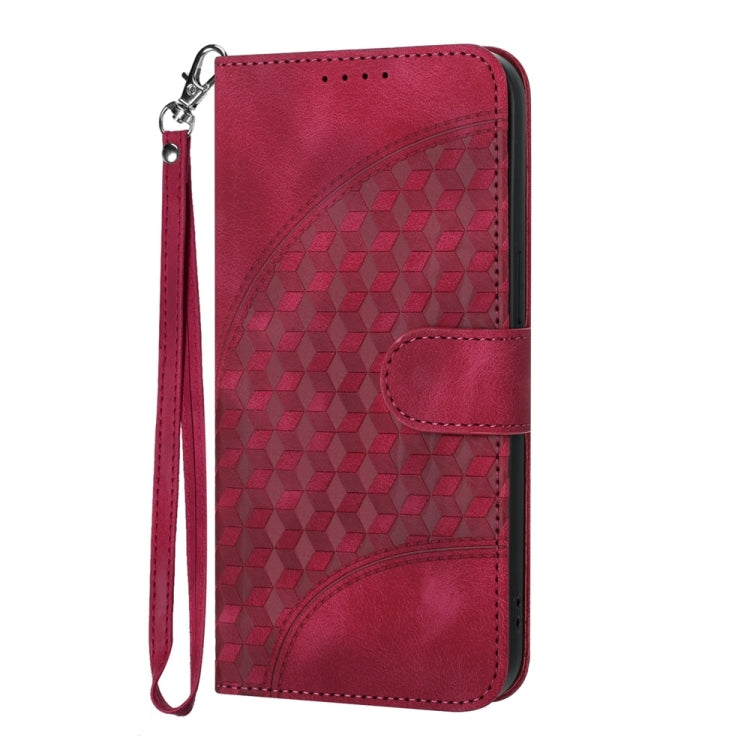 Elephant Head Embossed Phone Leather Case with Lanyard, For Redmi Note 14 5G, For Redmi Note 14 Pro+ 5G, For Redmi Note 14 Pro 5G