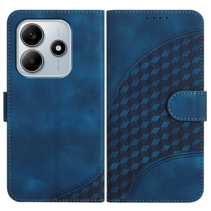 Elephant Head Embossed Phone Leather Case with Lanyard, For Redmi Note 14 5G, For Redmi Note 14 Pro+ 5G, For Redmi Note 14 Pro 5G